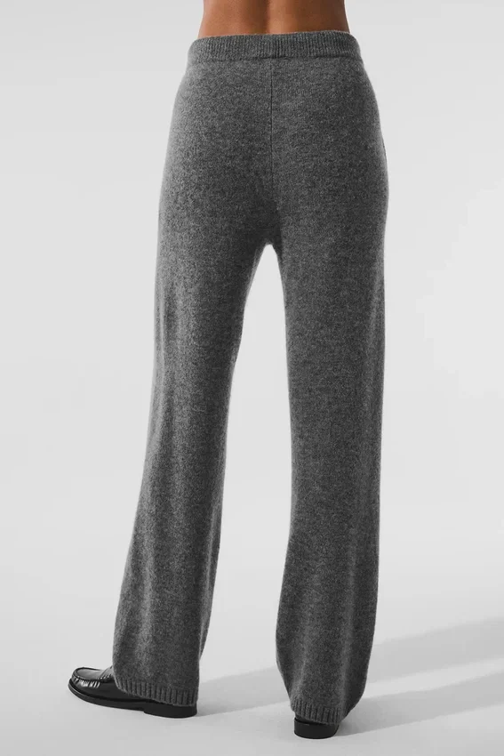 Pantaloni della tuta New Class in lana e cashmere - Grigio platino