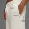 Pantaloni della tuta Scholar a gamba dritta - Avorio