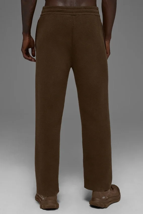 Pantaloni della tuta Scholar a gamba dritta - Espresso