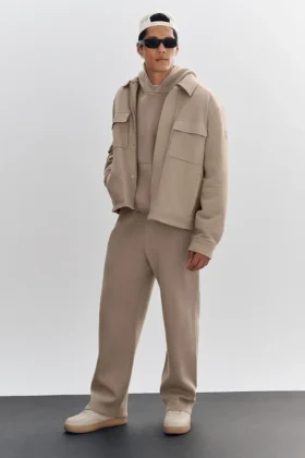 Pantaloni della tuta Scholar a gamba dritta - Gravel