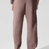 Pantaloni della tuta Scholar a gamba dritta - Grigio fungo melange