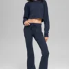 Pantaloni della tuta Sway a zampa - Blu navy
