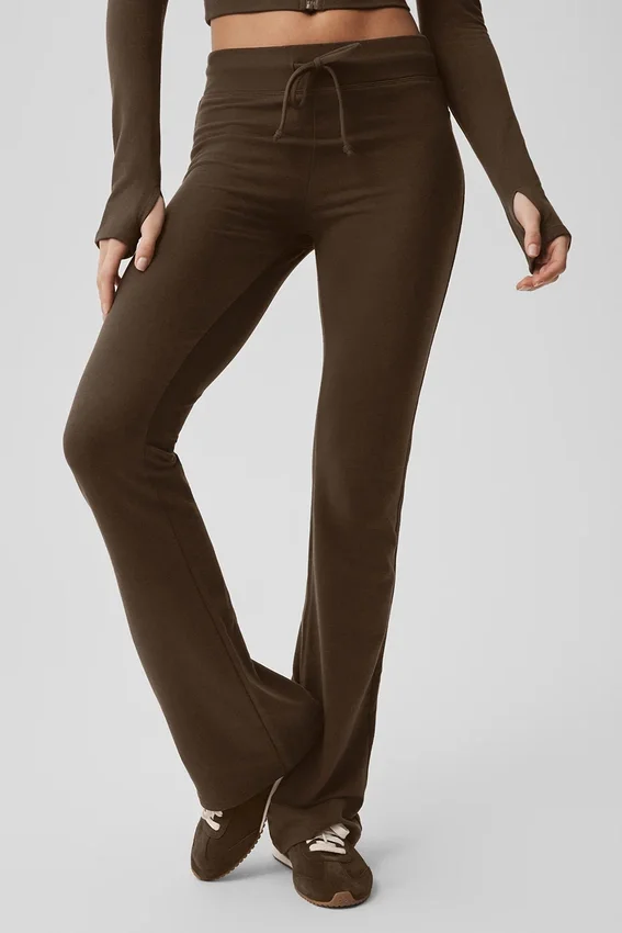 Pantaloni della tuta Sway a zampa - Espresso