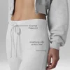Pantaloni della tuta Sway a zampa - Grigio melange sportivo