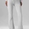 Pantaloni della tuta Sway a zampa - Grigio melange sportivo
