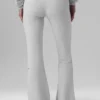 Pantaloni della tuta Sway a zampa - Grigio melange sportivo