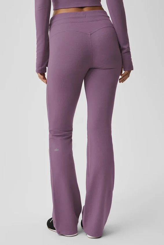 Pantaloni della tuta Sway a zampa - Plum Kiss
