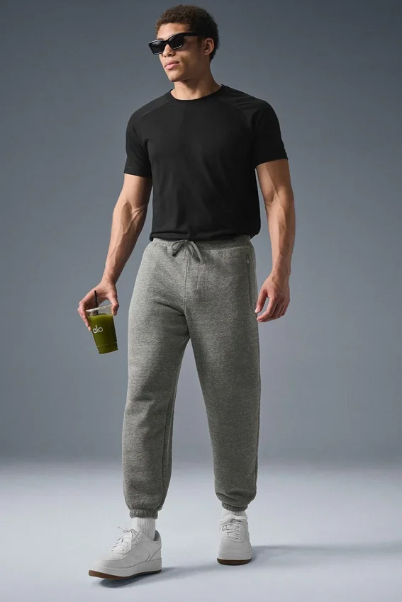 Pantaloni della tuta Triumph Restore - Grigio triblend