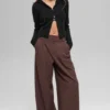 Pantaloni Dreamscape High-Waist (lunghi) - Brownstone