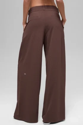 Pantaloni Dreamscape High-Waist (lunghi) – Brownstone