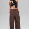 Pantaloni Dreamscape High-Waist (lunghi) - Brownstone