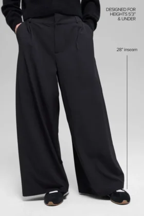 Pantaloni Dreamscape High-Waist (pantaloncini) – Nero