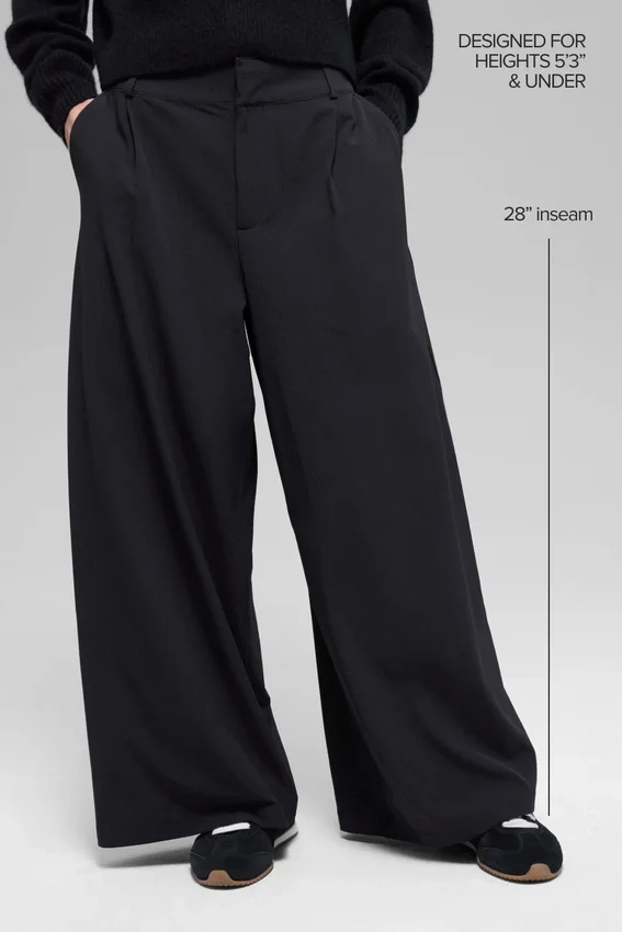 Pantaloni Dreamscape High-Waist (pantaloncini) - Nero