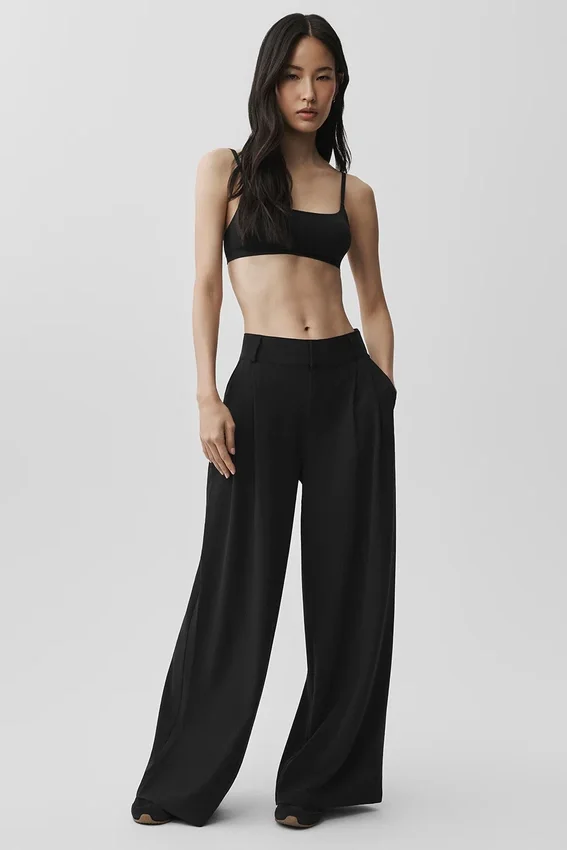 Pantaloni Dreamscape High-Waist (vestibilità regolare) - Nero