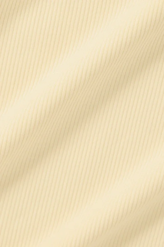 Pantaloni dritti Dreamlight a vita media - Giallo candela
