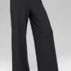 Pantaloni dritti Dreamlight a vita media - Nero