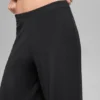 Pantaloni dritti Dreamlight a vita media - Nero