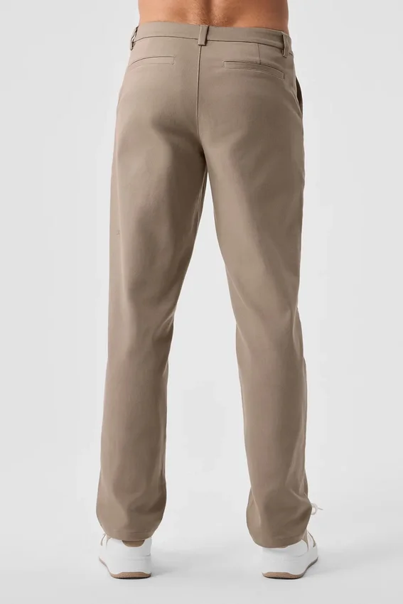 Pantaloni Edition in pelle scamosciata - Gravel