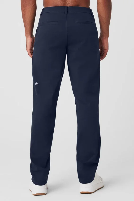 Pantaloni Edition in pelle scamosciata - Navy