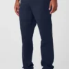 Pantaloni Edition in pelle scamosciata - Navy