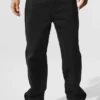 Pantaloni Edition in similpelle a gamba dritta - Nero