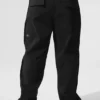 Pantaloni Edition in similpelle a gamba dritta - Nero