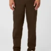 Pantaloni Edition in similpelle scamosciata - Espresso