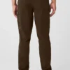 Pantaloni Edition in similpelle scamosciata - Espresso