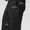 Pantaloni Edition in similpelle scamosciata - Nero