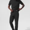 Pantaloni Edition in similpelle scamosciata - Nero
