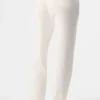 Pantaloni High-Waist e gamba larga Snuggle up Maglione - Avorio