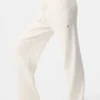 Pantaloni High-Waist e gamba larga Snuggle up Maglione - Avorio