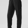 Pantaloni in pile polare Wintry Mix - Nero