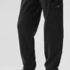 Pantaloni in pile polare Wintry Mix - Nero