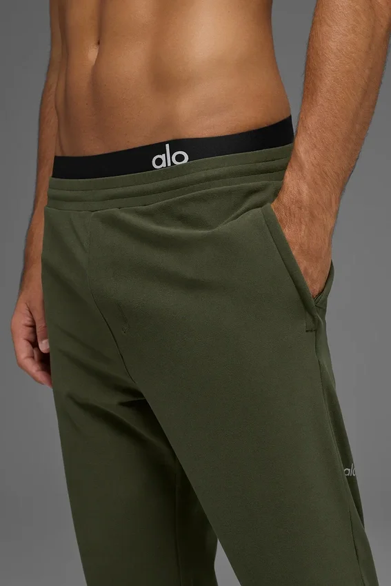 Pantaloni jogger Conquer Max Performance - Verde oliva