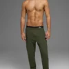 Pantaloni jogger Conquer Max Performance - Verde oliva