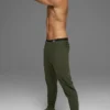 Pantaloni jogger Conquer Max Performance - Verde oliva