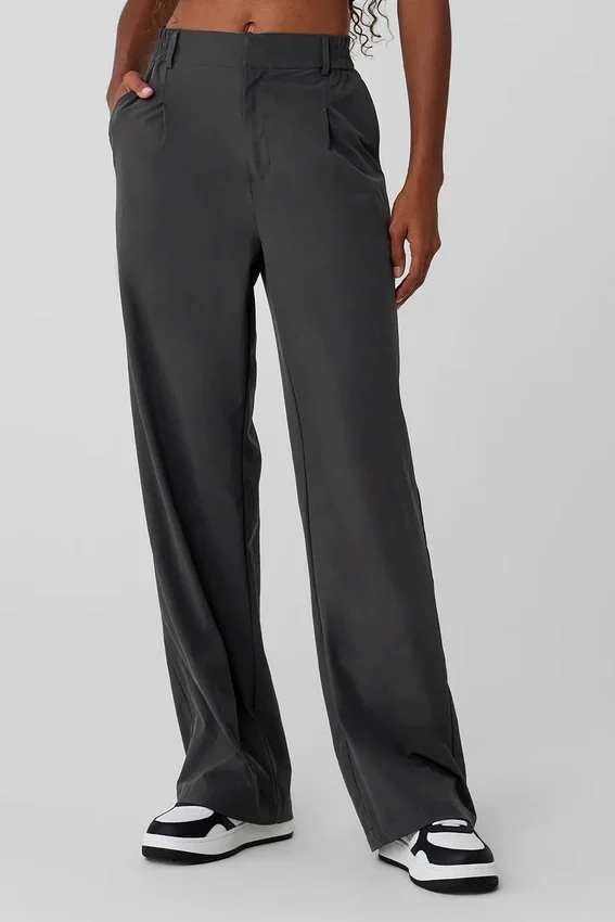 Pantaloni Pursuit High-Waist - Antracite