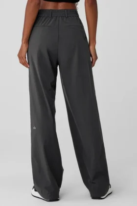 Pantaloni Pursuit High-Waist – Antracite