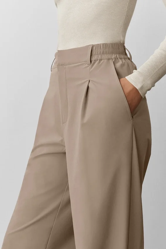 Pantaloni Pursuit High-Waist (lunghi) - Gravel