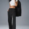 Pantaloni Pursuit High-Waist (lunghi) - Nero