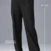Pantaloni Pursuit High-Waist (lunghi) - Nero