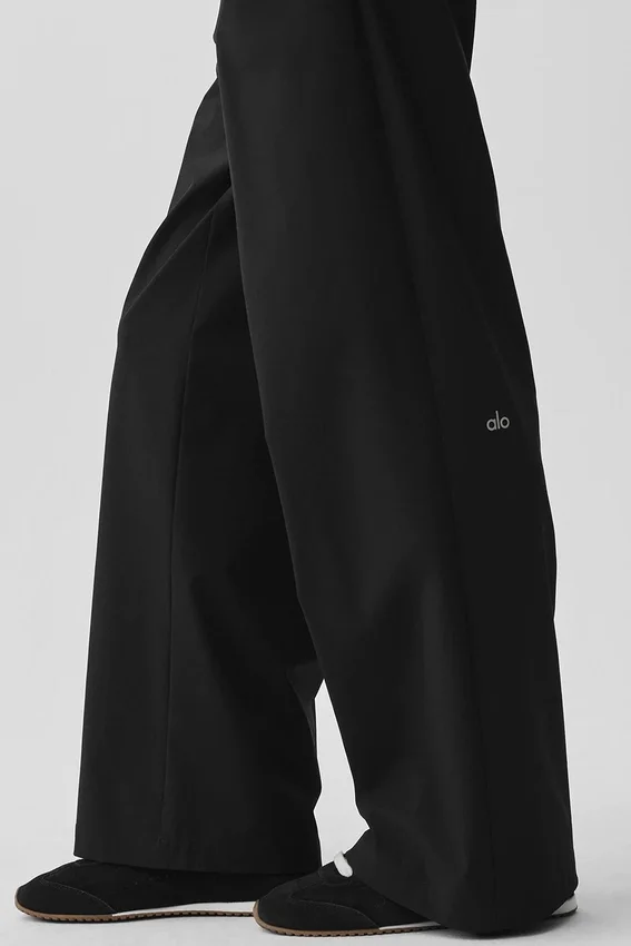 Pantaloni Pursuit High-Waist (Regular) - Nero