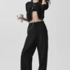 Pantaloni Pursuit High-Waist (Regular) - Nero