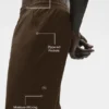 Pantaloni Repetition - Espresso