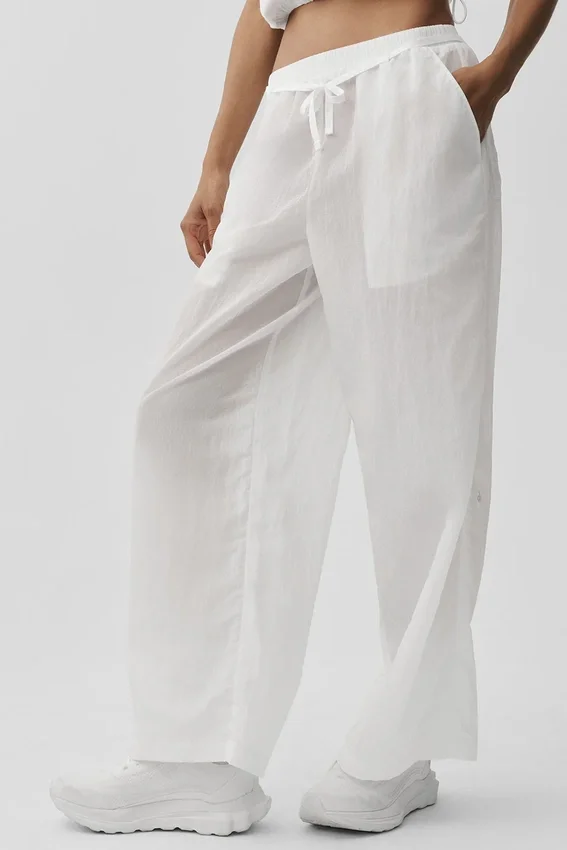 Pantaloni Ripstop Electric a gamba dritta - Bianco