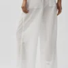 Pantaloni Ripstop Electric a gamba dritta - Bianco