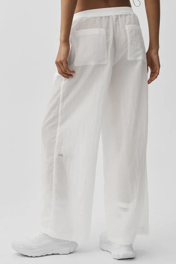 Pantaloni Ripstop Electric a gamba dritta - Bianco