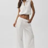 Pantaloni Ripstop Electric a gamba dritta - Bianco