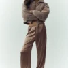 Pantaloni Silk Luminous (lunghi) - Alpine Cocoa